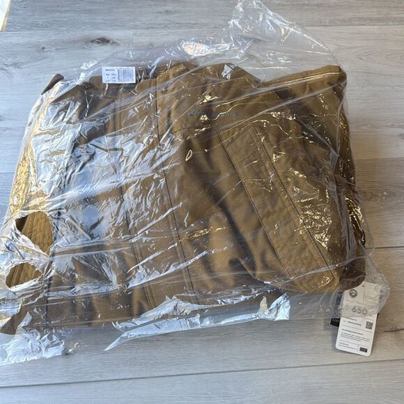 Eddie Bauer Men's Mt Superior Down Parka size Large Tan NWT in packaging - Picture 4 of 6